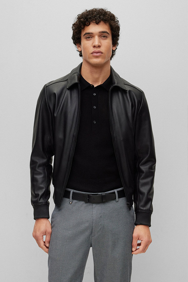 ΖΩΝΗ BOSS - 001 ΜΑΥΡΟ